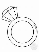 Libro Da Colorare Stampabile E Online Un Anello Di Diamanti  Atelier sketch template