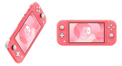 Nintendo Switch Lite Coral Announced - Cat with Monocle