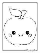 Free Printable Apple Template And Coloring Pages sketch template