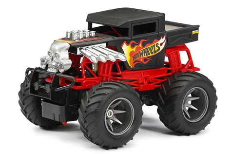 New Bright RC 1:24 Scale Hot Wheels Monster Truck - Bone Shaker ...