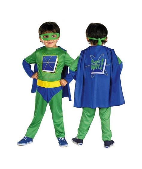 Amazon.com: Super Why 4-6 Child Costume: Infant And Toddler Costumes: Clothing | Super hero ...