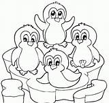 Free Cute Penguin Coloring Pages Printable Download  sketch template