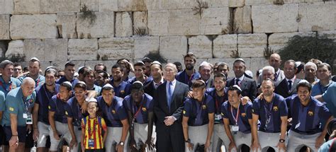 Messi, Barcelona team are 'messengers of peace' - ISRAEL21c