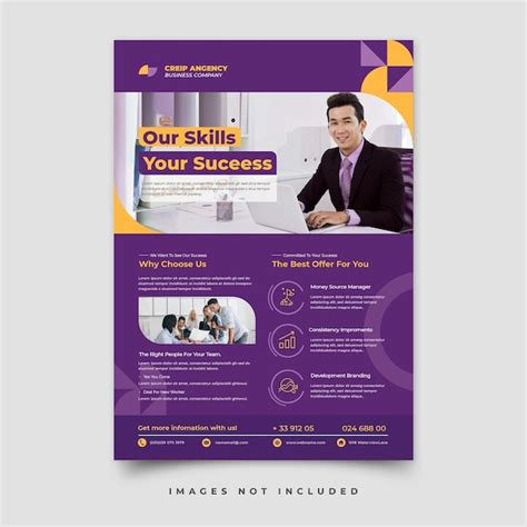 Premium PSD | Business flyer template