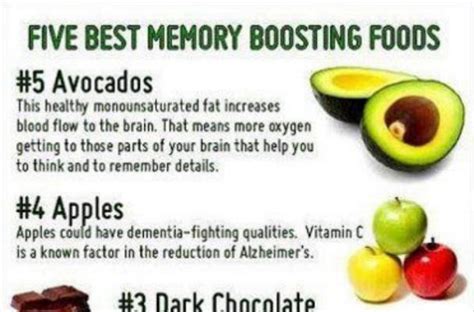 Foodista | Infographic: 5 Memory Boosting Foods