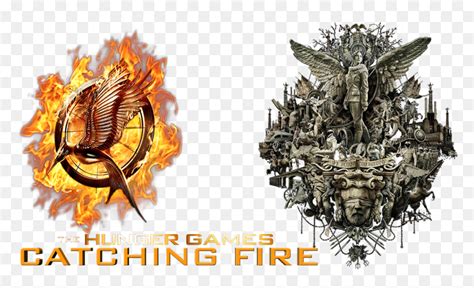 Hunger Games Catching Fire Logo Png - Hunger Games Catching Fire Png, Transparent Png - vhv