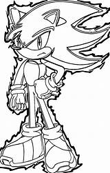 Sonic Super Coloring Pages sketch template