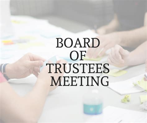 Board of Trustees Meeting – Town of Johnsburg Library