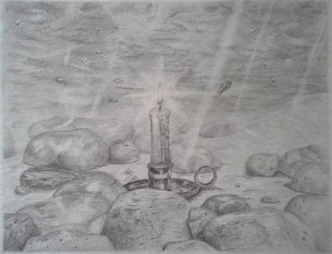 Surrealism - Candle Underwater experiment by TJVinny on DeviantArt