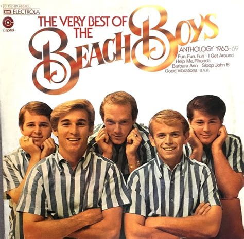 The Beach Boys - The Very Best Of The Beach Boys (Anthology 1963-69) (1974, Duophonic, Vinyl ...