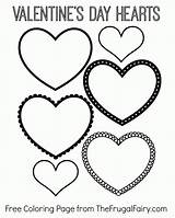 Valentine Heart Coloring Page For Kids Pages sketch template
