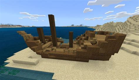 Surface Shipwreck 343145341 : r/MinecraftBedrockSeeds