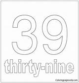 Number 30 Coloring Page Sketch sketch template