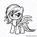 Rainbow Dash Coloring Pages  Free & Printable sketch template