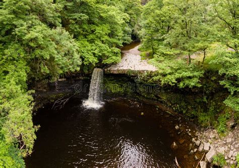 Picturesque waterfall stock image. Image of power, flowing - 13839603