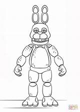 FNAF Toy Bonnie coloring Page  Free Printable Coloring Pages sketch template