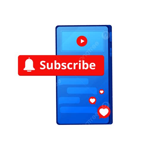Subscribe Button Vector Art PNG, Phone With Video And Subscribe Button, Subscribe, Button, Phone ...