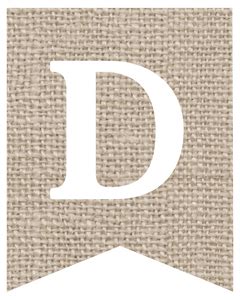 Free Printable Burlap Banner DIY Decor - Paper Trail Design | Burlap banner, Diy banner, Diy burlap