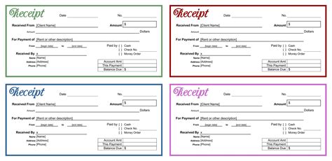 Best Printable Blank Receipt Form Template Printablee 56604 | Hot Sex Picture