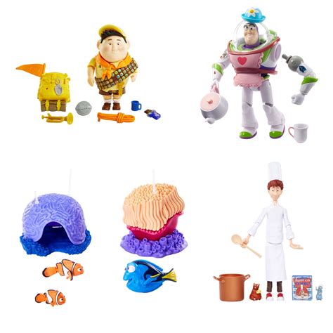 Disney And Pixar Featured Favorites Collectable Posable Authentic ...