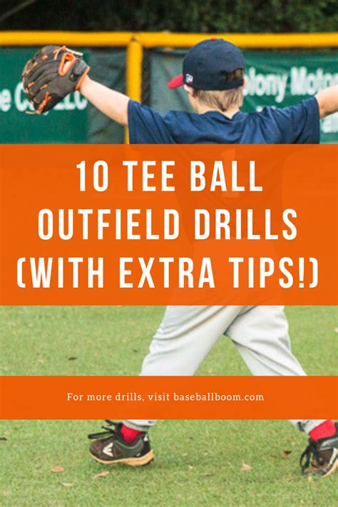 10 Tee Ball Outfield Drills to Try (With Extra Tips!) | Baseball drills ...