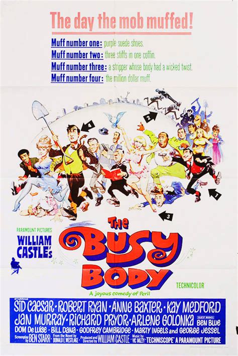 The Busy Body Original 1967 U.S. One Sheet Movie Poster - Posteritati Movie Poster Gallery