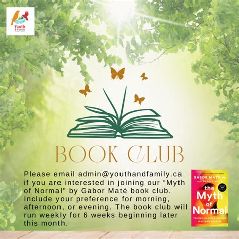 Myth of Normal Book Club