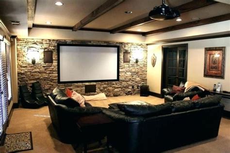 basement movie theater room ideas - Damian Linville