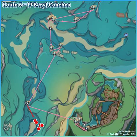 Beryl Conch Route & Farming Guide | Genshin Impact