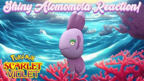 Shiny Alomomola Found In Pokemon Scarlet and Violet! - YouTube