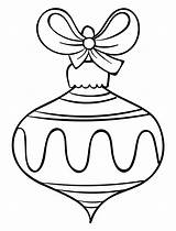 Free Printable Coloring Christmas Ornaments Pages sketch template