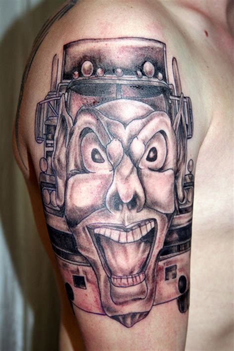 Truck Mask Joker Tattoo by 2Face-Tattoo on DeviantArt