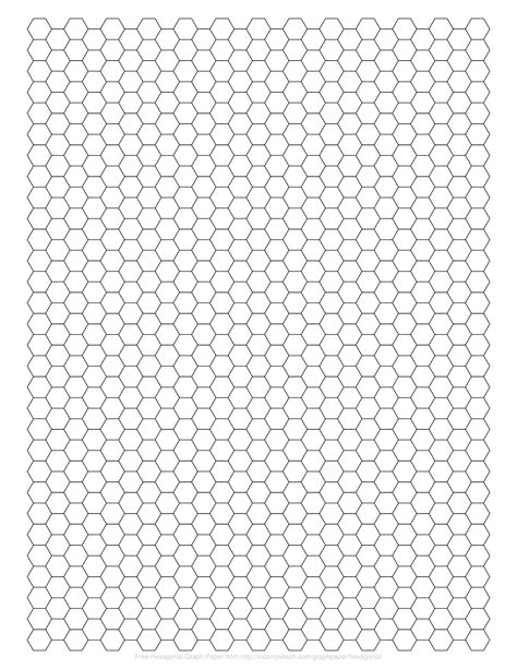 5+ Free Printable Hexagonal Graph Paper Template in PDF | Graph Paper Print Printable Graph ...