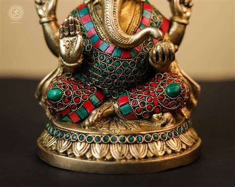 Lakshmi Ganesha Lord Ganesh Lakshmi Idol for Diwali Puja - Etsy