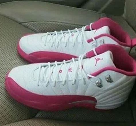 Air Jordan 12 GS White Dynamic Pink Release Date - Sneaker Bar Detroit