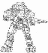 Titanfall Drawing Atlas Sketch Coloring Page sketch template