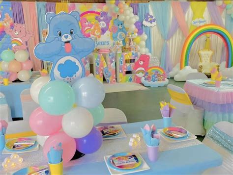 Carebear Party Decorations and Ideas