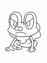 Froakie Pokemon coloring Pages  Free Printable sketch template