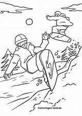 Snowboarding Coloring Pages To Download Sketch Page sketch template