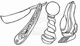 Clippers Barber Drawing Hair Clipper Getdrawings Clipart Sketch  sketch template