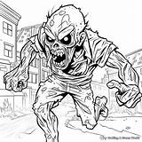 Zombie Coloring Pages  Free & Printable Worksheets Library sketch template