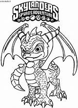 Skylanders Superchargers Spitfire Coloring Pages Coloring sketch template