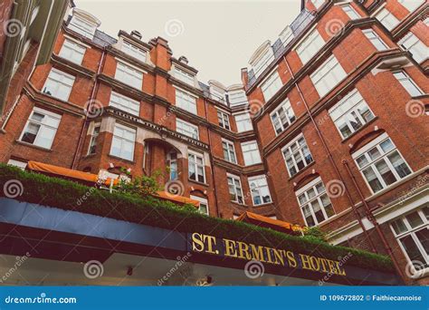 Exterior of the St Ermin`s Hotel in London City Centre Editorial Photography - Image of great ...