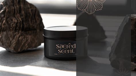 Sacred Scent Candles Visual Identity , Brand Identity on Behance