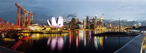 Download Singapore City Skyline Wallpaper | Wallpapers.com