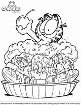 Garfield Fun coloring page  Coloring Library sketch template