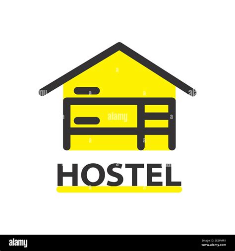 Vector logo of a hostel, hotel Stock Vector Image & Art - Alamy