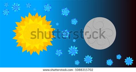 Day Night Cycle Vector Background Stock Vector (Royalty Free ...