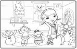 Doc Mcstuffins Printables Coloring Pages sketch template