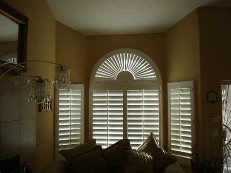 Arched Shutters - 3 Blind Mice Window Coverings San Diego, CA